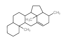 Benz[j]aceanthrylene, 1,2,2a,3,4,6,6a,6b,7,8,9,10,10a,11,12,12a, 12b,12c-octadecahydro-3,6b,12c-trimethyl-结构式