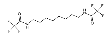 N,N'-(octane-1,8-diyl)bis(2,2,2-trifluoroacetamide)结构式