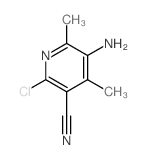 5-amino-2-chloro-4,6-dimethyl-pyridine-3-carbonitrile图片