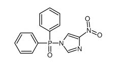 1-diphenylphosphoryl-4-nitroimidazole Structure