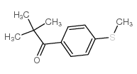 2,2-DIMETHYL-4'-THIOMETHYLPROPIOPHENONE结构式