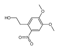 2-(4,5-dimethoxy-2-nitrophenyl)ethanol Structure