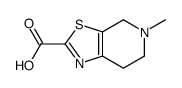 5-甲基-4,5,6,7-四氢噻唑并[5,4-c]吡啶-2-羧酸图片