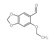 6-ETHOXY-BENZO[1,3]DIOXOLE-5-CARBALDEHYDE Structure