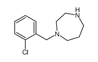 1-(2-Chlorobenzyl)homopiperazine结构式