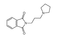 N-(3-pyrrolidino-propyl)-phthalimide Structure