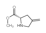 L-Proline, 4-methylene-, methyl ester (9CI) structure