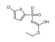 [(5-氯噻吩-2-基)磺酰基]氨基甲酸乙酯结构式