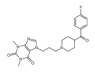 氟丙茶碱结构式