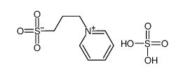 hydrogen sulfate,3-pyridin-1-ium-1-ylpropane-1-sulfonic acid Structure