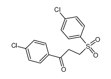 1-(4-CHLOROPHENYL)-3-[(4-CHLOROPHENYL)SULFONYL]-1-PROPANONE picture