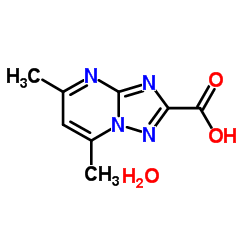 5,7-Dimethyl-[1,2,4]triazolo[1,5-a]pyrimidine-2-carboxylic acid structure