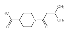 1-(3-methylbutanoyl)piperidine-4-carboxylic acid图片