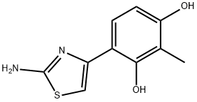 4-(2-Amino-1,3-thiazol-4-yl)-2-methylbenzene-1,3-diol picture