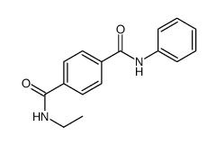 1-N-ethyl-4-N-phenylbenzene-1,4-dicarboxamide结构式