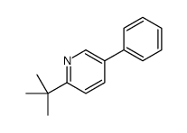 2-tert-butyl-5-phenylpyridine结构式