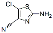 4-Thiazolecarbonitrile,2-amino-5-chloro- structure