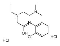 [2-(2-chloroanilino)-2-oxoethyl]-[2-(dimethylazaniumyl)ethyl]-ethylazanium,dichloride Structure