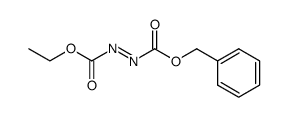 benzyl ethyl diazene-1,2-dicarboxylate Structure