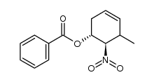 (1R,6R)-5-methyl-6-nitrocyclohex-3-en-1-yl benzoate Structure