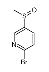 2-bromo-5-(methylsulfinyl)pyridine structure