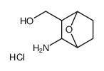 diexo-3-Amino-7-oxa-bicyclo[2.2.1]heptyl-2-methanol hydrochloride structure