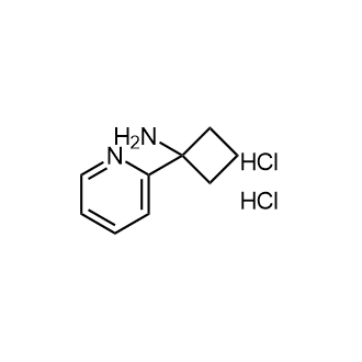 1-(吡啶-2-基)环丁烷-1-胺二盐酸盐图片