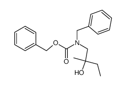 benzyl benzyl(2-hydroxy-2-methylbutyl)carbamate Structure