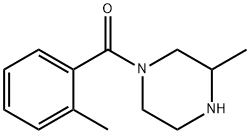 3-甲基-1-(2-甲基苯甲酰基)哌嗪图片