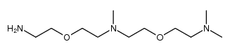 [2-(2-amino-ethoxy)-ethyl]-[2-(2-dimethylamino-ethoxy)-ethyl]-methyl-amine结构式