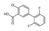 2-chloro-5-(2,6-difluorophenyl)benzoic acid Structure