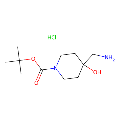 tert-butyl 4-(aminomethyl)-4-hydroxypiperidine-1-carboxylate,hydrochloride picture