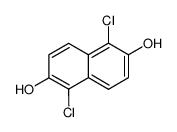 1,5-dichloro-2,6-dihydroxynaphthalene Structure