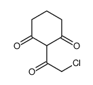 1,3-Cyclohexanedione, 2-(chloroacetyl)- (9CI) Structure