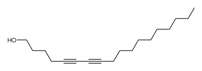 5,7-octadecadiyn-1-ol Structure