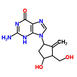 (1S,3S,4R)-Entecavir Structure