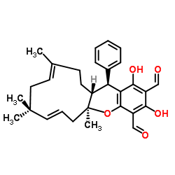 番石榴二醛 B结构式