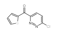 3-Chloro-6-(2-thienylcarbonyl)pyridazine Structure