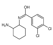 N-(2-aminocyclohexyl)-3,4-dichlorobenzamide结构式