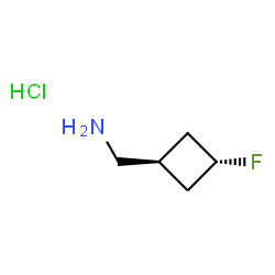 trans-(3-fluorocyclobutyl)methamine hydrochloride picture