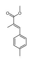 methyl 2-methyl-3-(4-methylphenyl)prop-2-enoate结构式