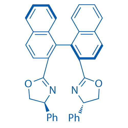 (1S)-2,2'-双((S)-4-苯基-4,5-二氢恶唑-2-基)-1,1'-联萘图片