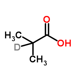 异丁酸-D1结构式