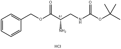 (S)-2-氨基-3-((叔丁氧羰基)氨基)丙酸苄酯盐酸盐图片