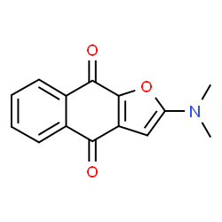 Naphtho[2,3-b]furan-4,9-dione,2-(dimethylamino)-结构式