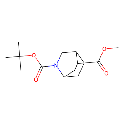 O2-tert-butyl O5-methyl 2-azabicyclo[2.2.2]octane-2,5-dicarboxylate picture