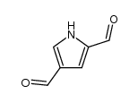 1H-pyrrole-2,4-dicarbaldehyde structure