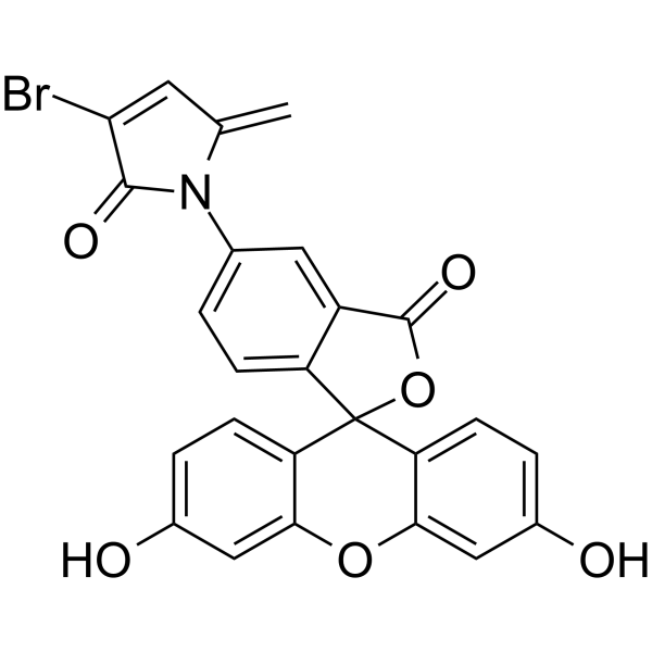 Br-5MP-Fluorescein结构式