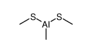 bis-methanethiolato-methyl-aluminium Structure