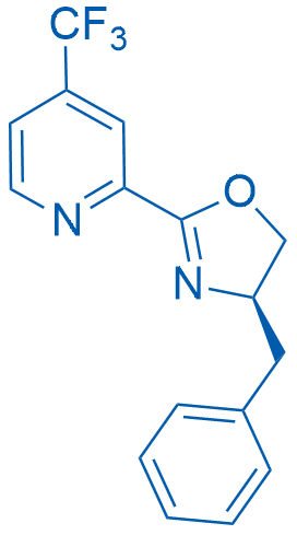 (R)-4-苄基-2-(4-(三氟甲基)吡啶-2-基)-4,5-二氢恶唑图片